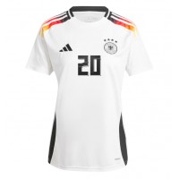 Camiseta Alemania Benjamin Henrichs #20 Primera Equipación para mujer Eurocopa 2024 manga corta